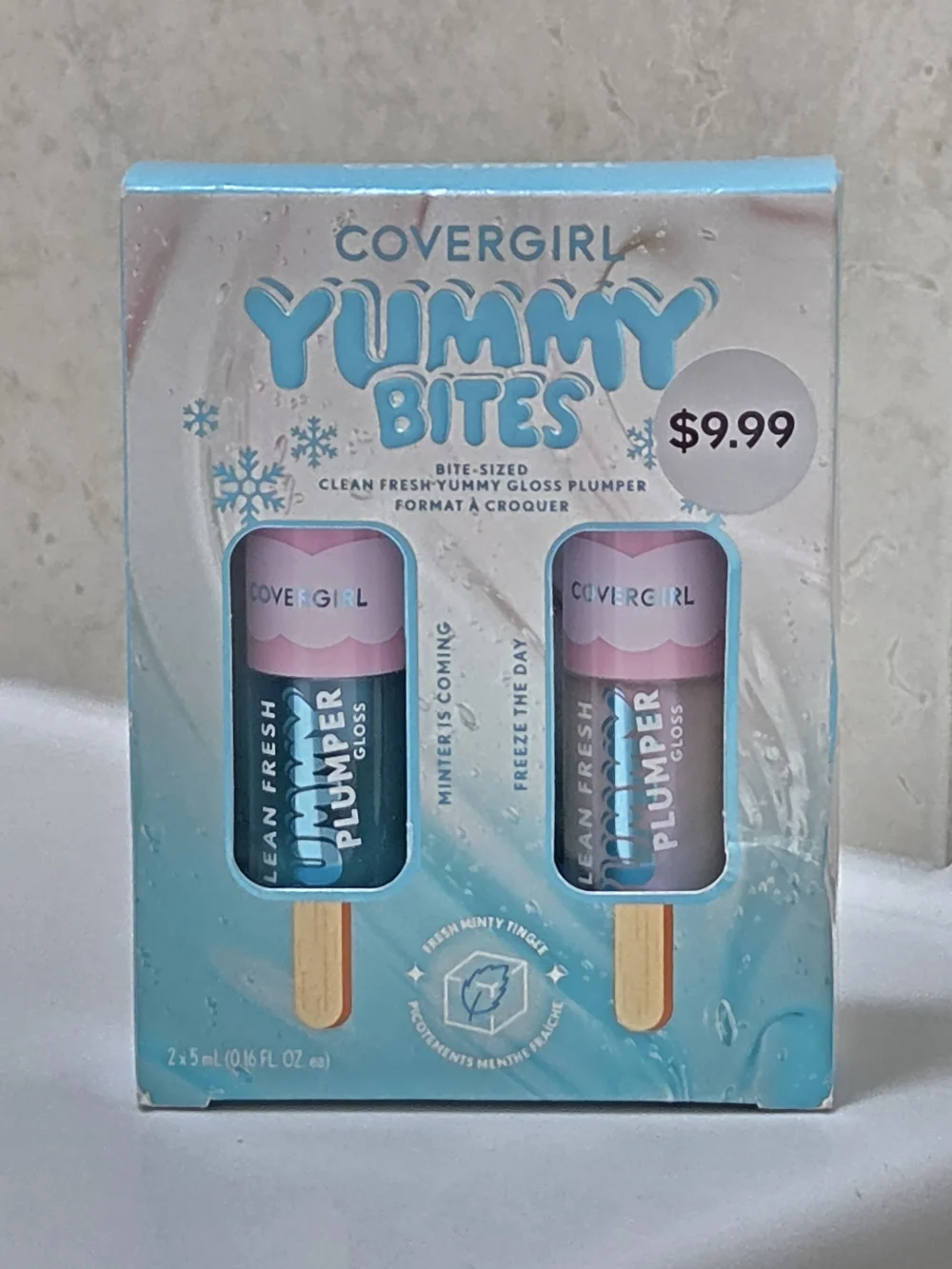 $7 Add On When Bundled with $8+ CoverGirl Yummy Bites Gloss Plumper 2 Pack